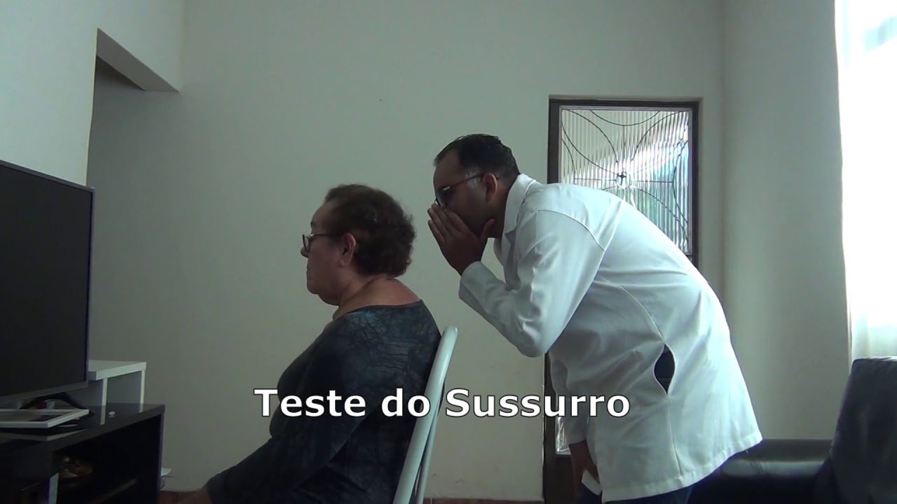 Ilustração do Teste do Sussurro